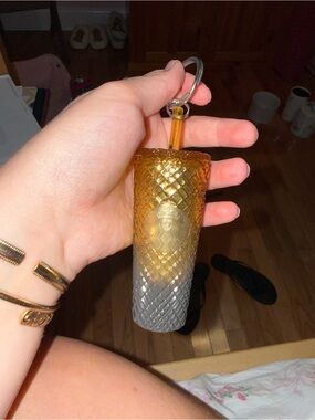 Starbucks Disney Tumbler Keychain